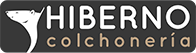 logotipo hiberno colchonería