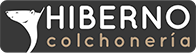 logotipo hiberno colchonería